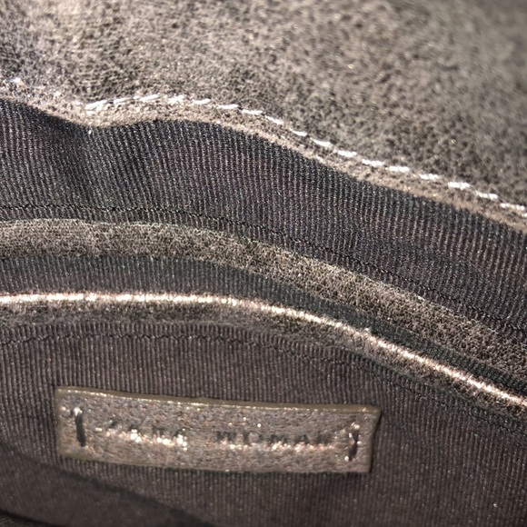 Zara Metallic Grey Shoulder Bag - Picture 7 of 8